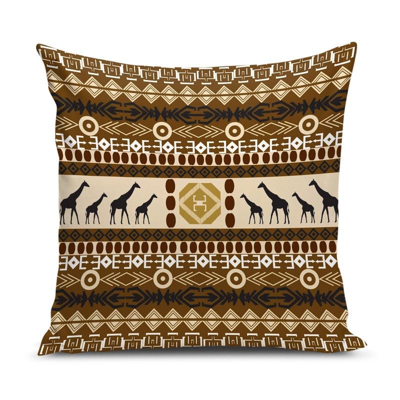 BMRGIFTS Soft Fabric Designer Decorative Printed 200 TC Cushion Cover Decorations For Sofa Living Room Set Of 5 16 X 16 Inch Multi (MULTIMFCC17) - Image 4