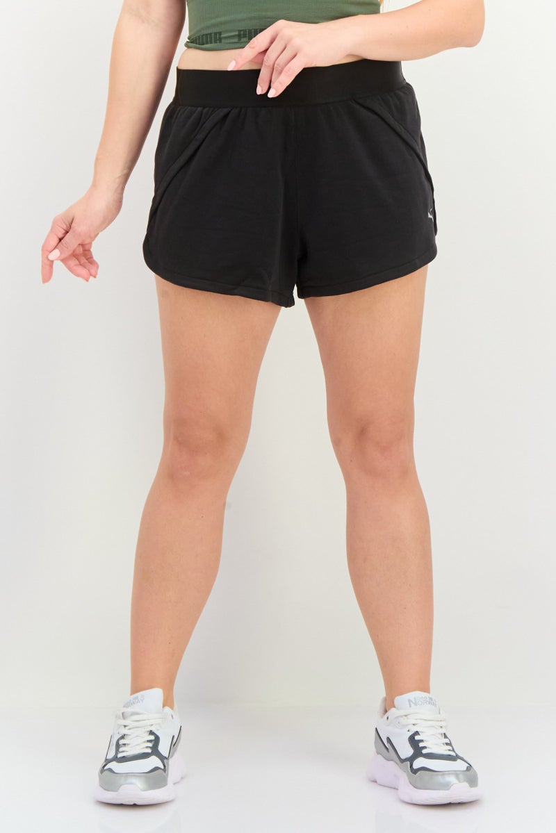 PUMA Women Sportswear Fit Training Shorts, Black - Image 1