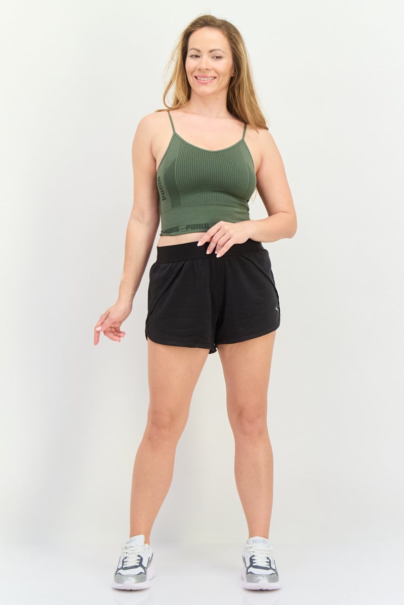 PUMA Women Sportswear Fit Training Shorts, Black - Image 4