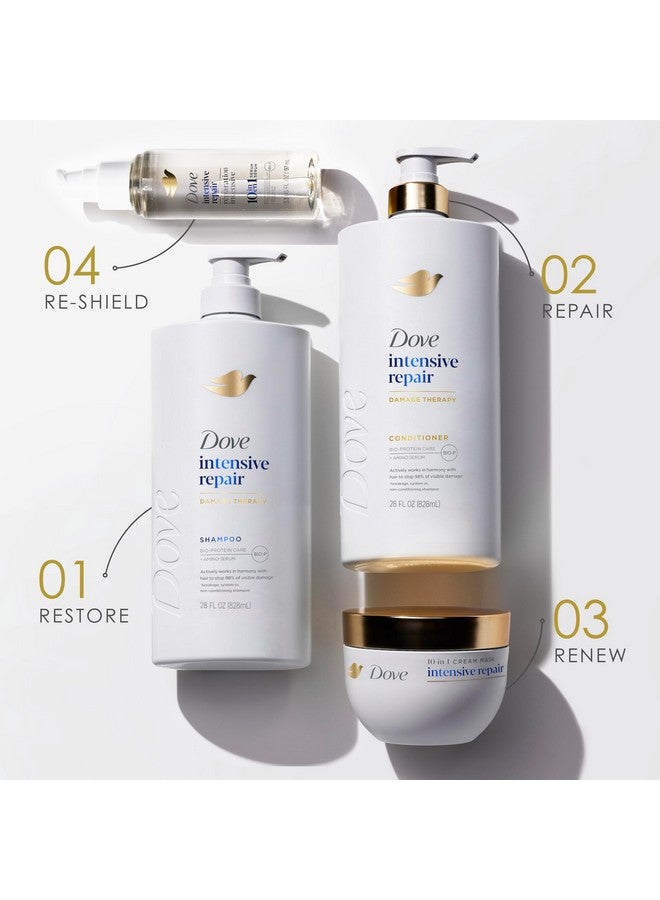 دوف قناع دوف لإصلاح الشعر التالف بتكنولوجيا العناية بالبروتين الحيوي ومصل أمينو 9.2 أونصة سائلة - Image 5