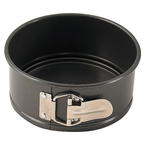 WINCO Springform Pan with Detachable Bottom, 6-Inch, Aluminized Steel,Black - Image 2