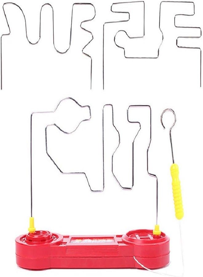 Super Nerve Game Wire Skill Maze Childrens Adults Nerves Touch Classic Retro Family Time Kids  - Image 1