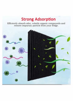 Generic 12-Pack Activated Carbon Refrigerator Air Filter for Frigidaire & Electrolux - Odor Reduction Compatible with RAF1150, 242061001, 242047801, 242047804  - Image 4