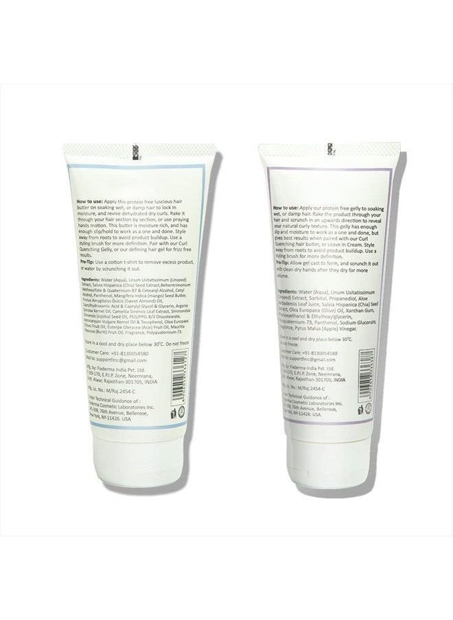 Fix My Curls - Fix My Curls Curl Quenching Moisture Bundle for Curly and Wavy Hair, 1.76 Oz Each - Image 1