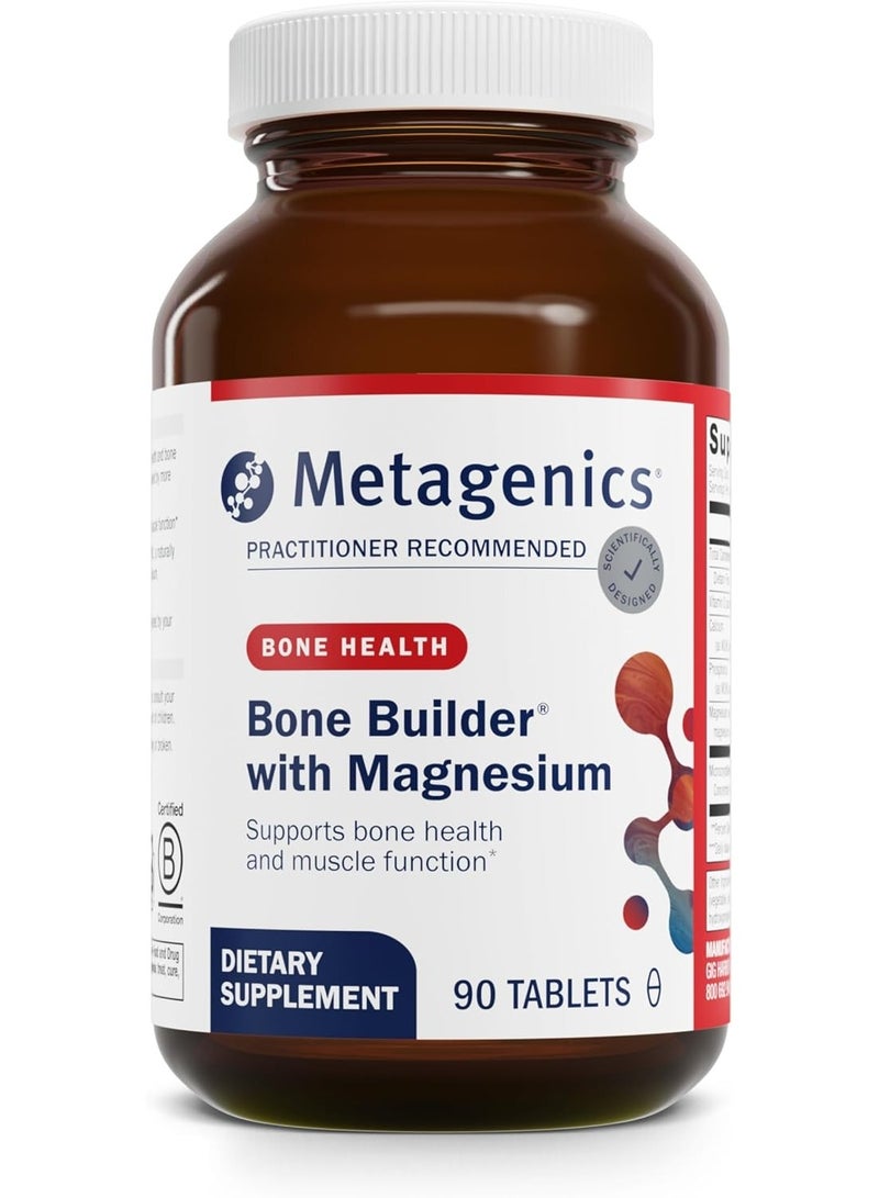 Metagenics Bone Builder with Magnesium 90 Tablets - Image 1