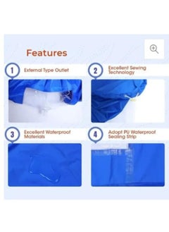 AlsayedP Water Pipe and Split System Cleaning Tools with Waterproof AC Cleaning Cover Dust and Wash Protector for Wall Mounted Air Conditioners  - Image 3