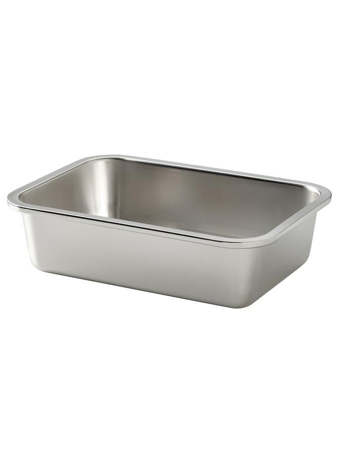 Zaboon Food container, rectangular/stainless steel, 1.0 l - Image 1