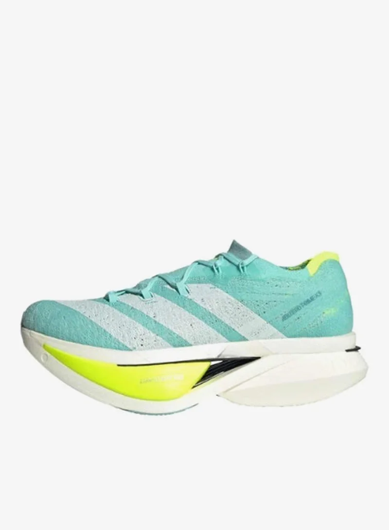Adidas Adizero Prime X3 Strung U Turquoise Running Shoes For Unisex