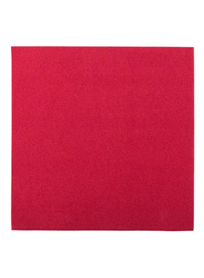 Restaurantware Luxenap 15.75 Inch Disposable Napkins, 600 Soft Linen Like Napkins - Absorbent, Air Laid, Bordeaux Paper Cloth Like Napkins, Pre-folded, For Dinner Party Guests  - Image 1