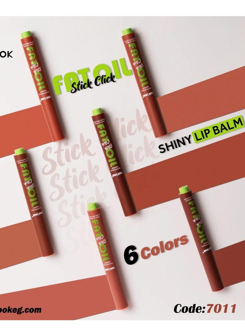 Shiny Lip Balm Fat Oil Slick Click - 02