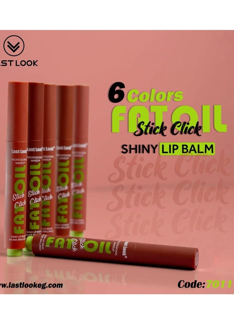 Shiny Lip Balm Fat Oil Slick Click - 02