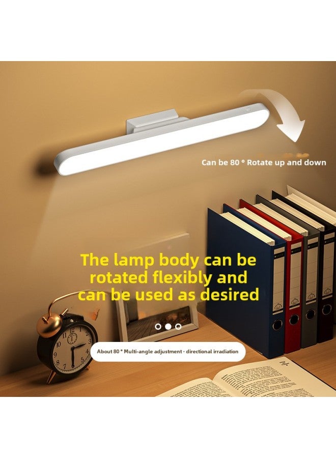 Led Desk Lamp Student Dormitory Eye Protection Study Lamp Magnetic Cool Dead Lamp Rotatable Bedroom Bedside Desk Special-Specifications:32cm Plug-in Touch Model [three-gear Color Temperature Adjustment Without Pole Adjustment Brightness Plug-in Use]]-Power:9w - Image 4