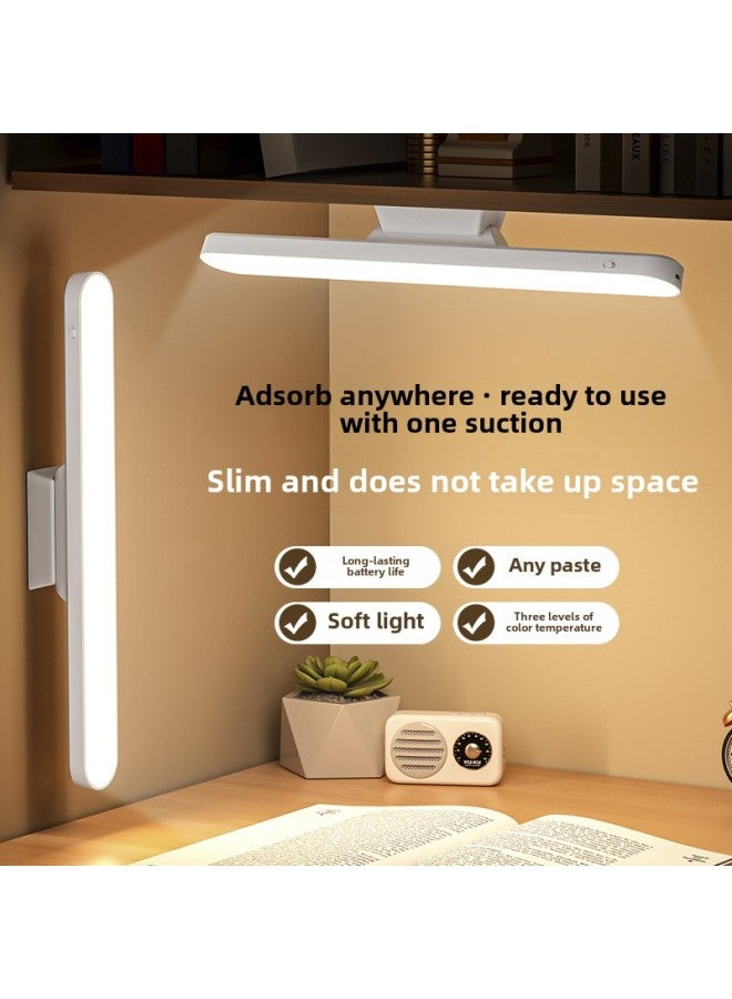 Led Desk Lamp Student Dormitory Eye Protection Study Lamp Magnetic Cool Dead Lamp Rotatable Bedroom Bedside Desk Special-Specifications:32cm Plug-in Touch Model [three-gear Color Temperature Adjustment Without Pole Adjustment Brightness Plug-in Use]]-Power:9w - Image 2
