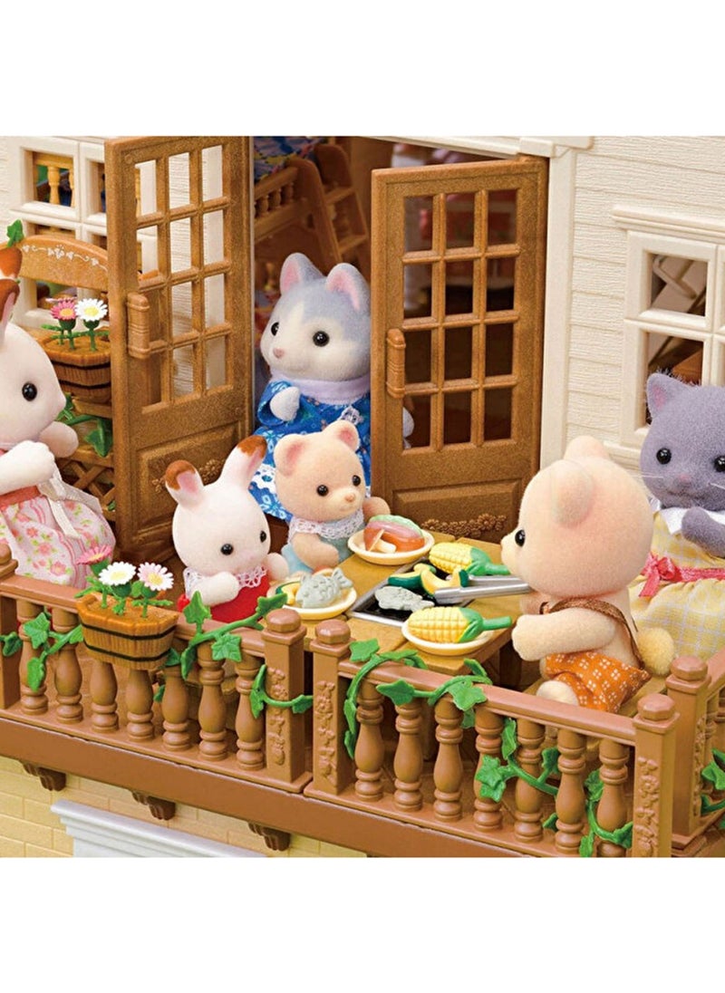Adore Oyuncak - Adore Toys Sylvanian Families Lighted Townhouse with Playroom 5708 - Image 1