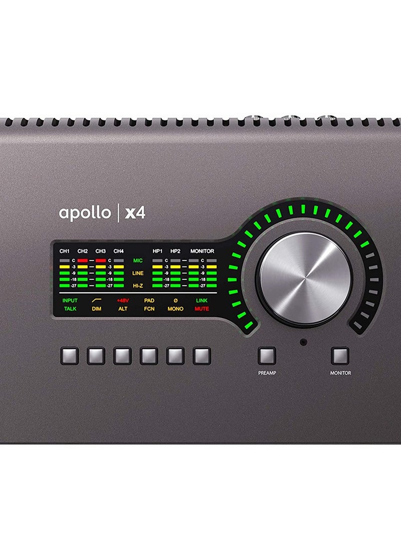 يونيفرسال أوديو إصدار Apollo x4 Heritage من Universal Audio (سطح المكتب/Mac/Win/TB3) - Image 1
