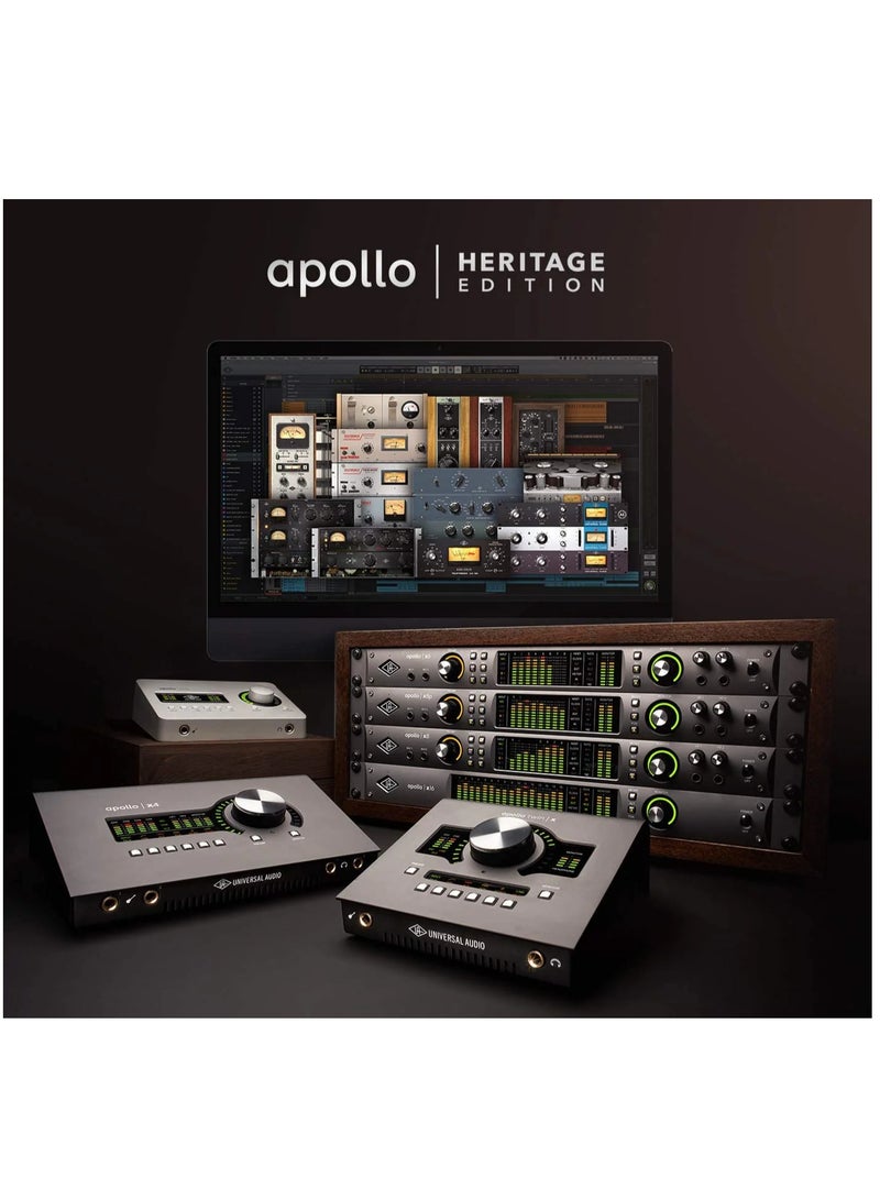 يونيفرسال أوديو إصدار Apollo x4 Heritage من Universal Audio (سطح المكتب/Mac/Win/TB3) - Image 2