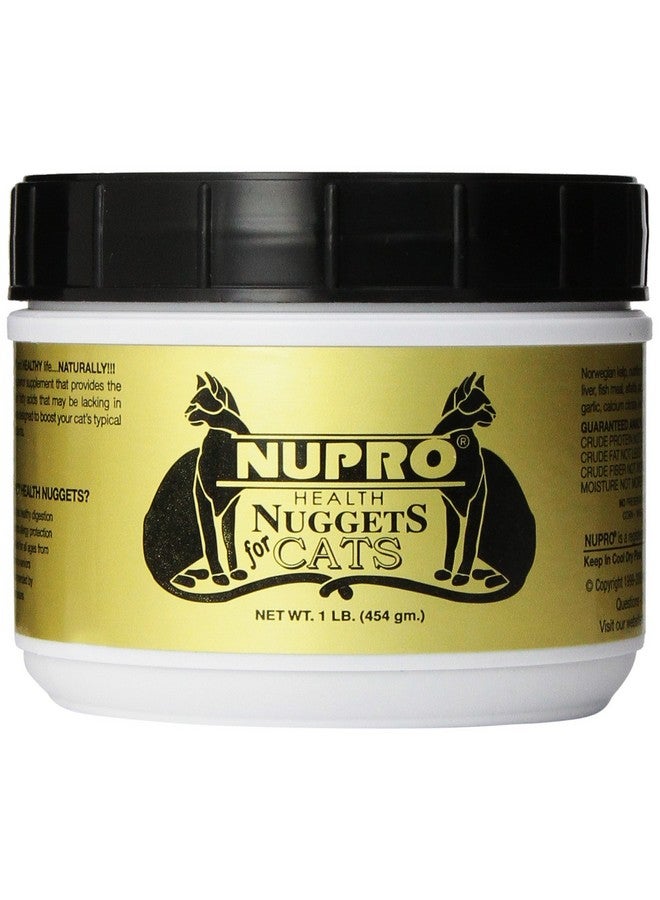 Nupro Nupro Health Nuggets for Cats (1lb jar)  - Image 1