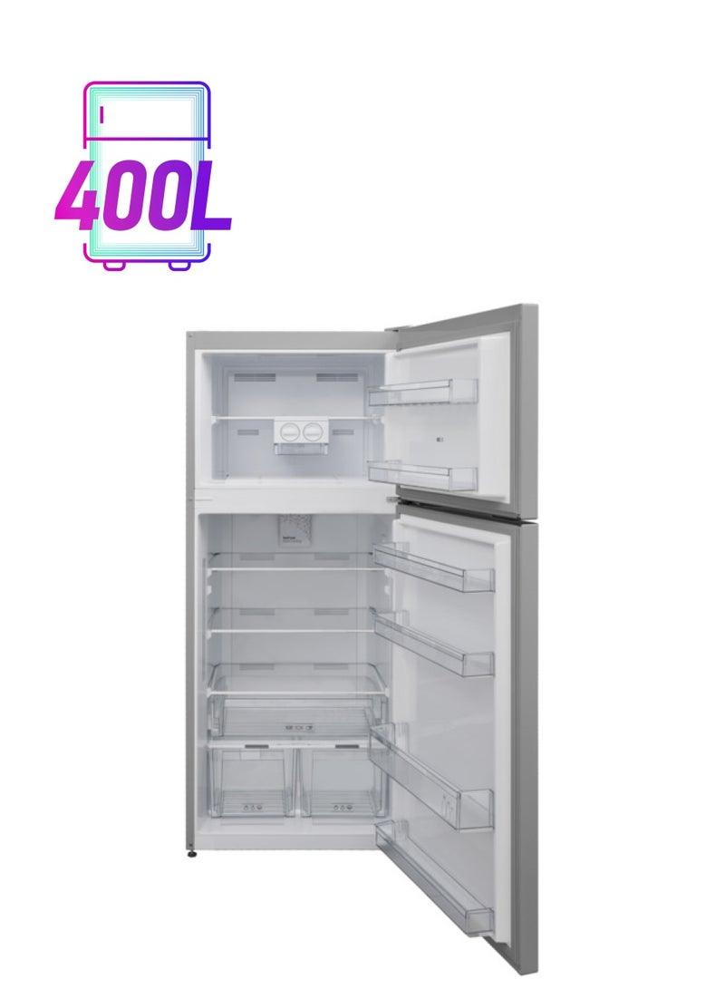 Vestel Refrigerator, 14.1 cu ft, Turkish, Dark Silver RM630TF3EX RM630TF3EX Dark Silver - Image 1