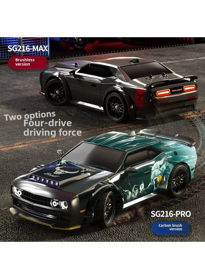 [Direct Supply] Animal SG216MAX Hellcat Four-wheel Drive High Speed Brushless RC Full Proportional Remote Control Vehicle Simulation-Color:7.4v 1300mah Battery (carbon Brush Version)-Proportion:1:16  - Image 5