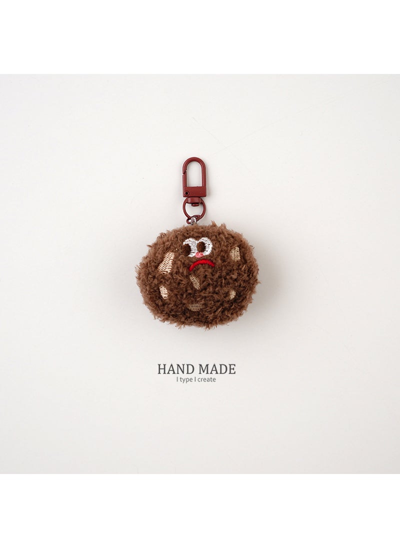 Generic - Cute Plush Cookie Charms Dinosaur Cat Keychain No. 17 Style 1 E621 - Image 1