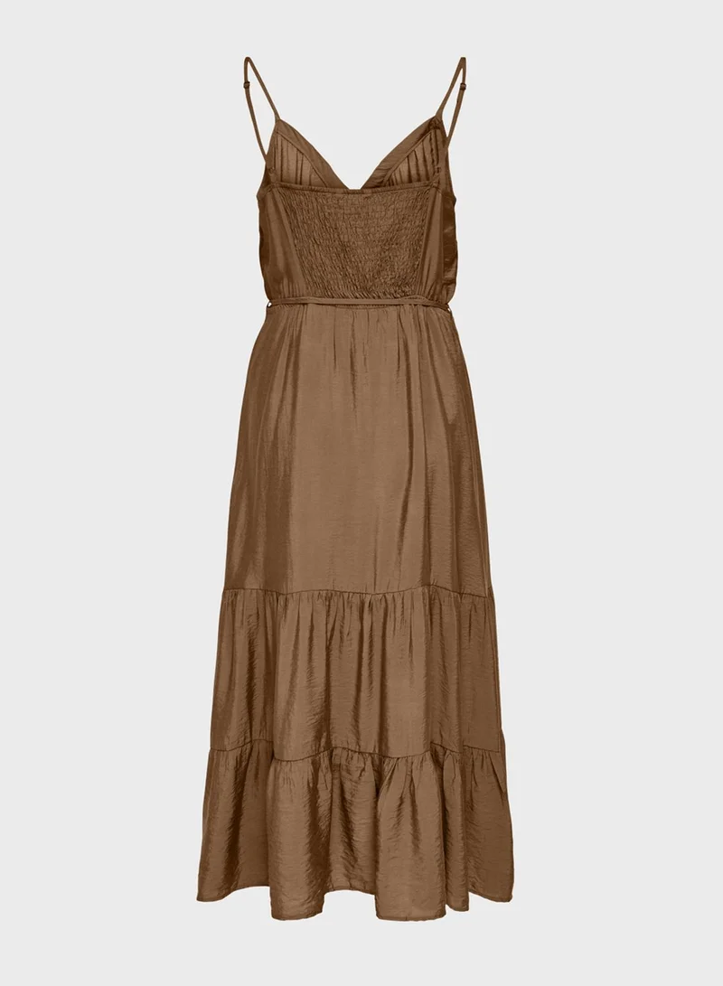 ONLY Tiered Hem Shift Dress