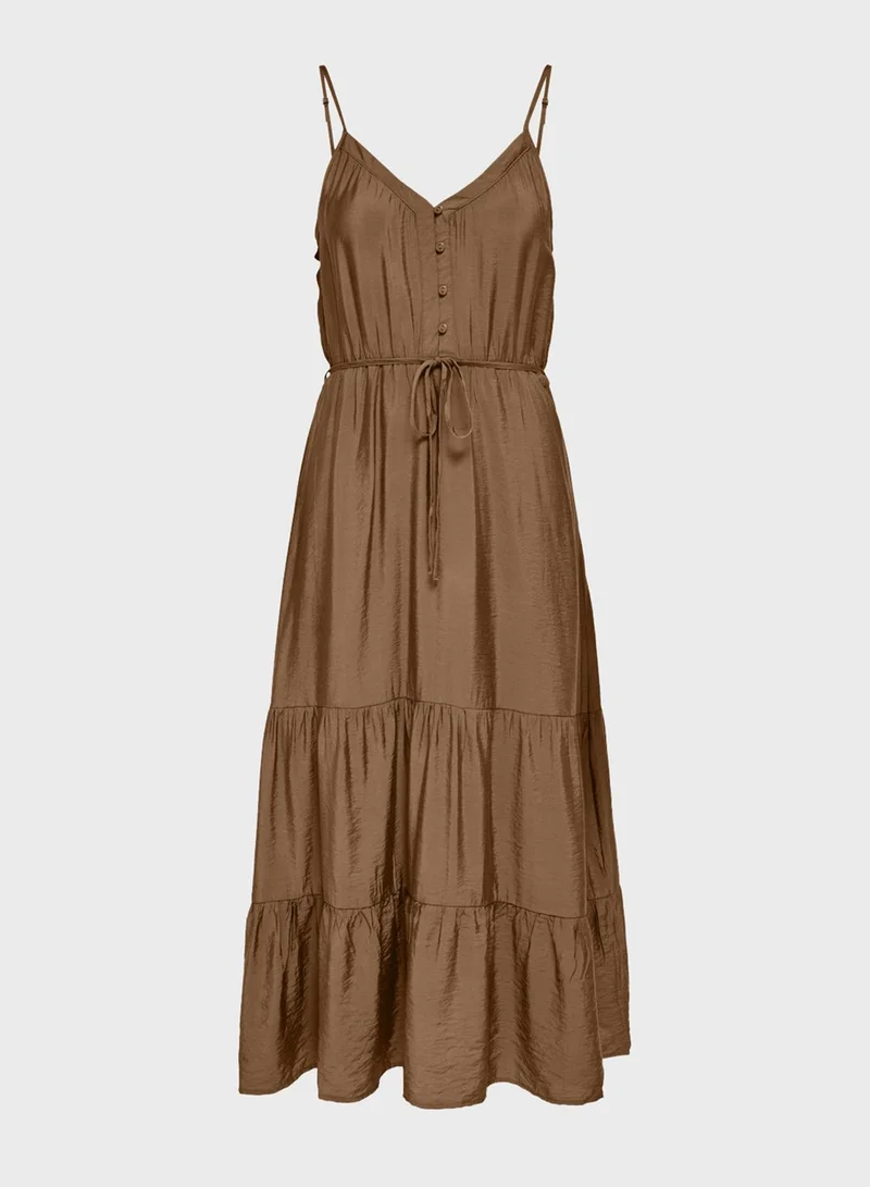 ONLY Tiered Hem Shift Dress