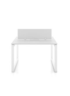 Neo Front Neo Front Office Desk Powder Coated Face To Face Workstation Desk for Two Person  Office Table XPFA-SMT15+FSP01-1.2m  - Image 2