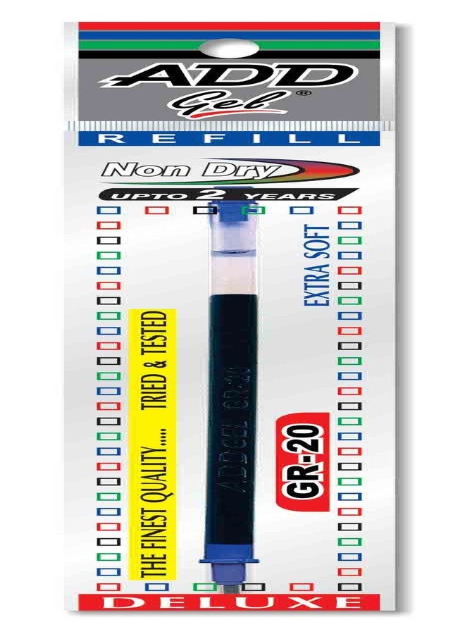ADD Gel عبوة إعادة تعبئة جل ADD GR-20 Achiever Gel، 10 قطع (أزرق) - Image 2