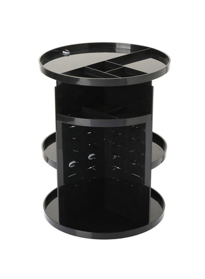 إيز لايف منظم مستحضرات التجميل القابل للدوران 360 درجة من EZ Life (أسود) - Image 4