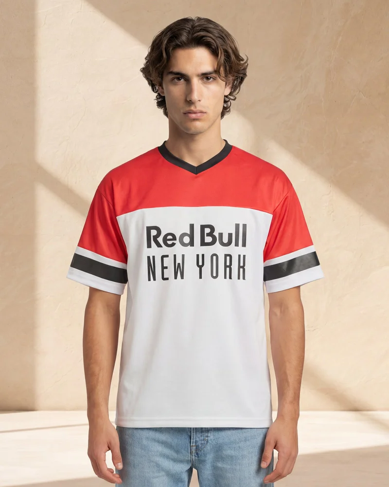 REDTAG Men Red Printed T-Shirt