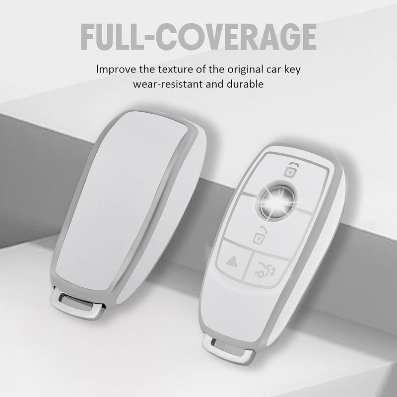 WORCAS 3/4 Button Key Fob Cover for Mercedes Benz - Image 4