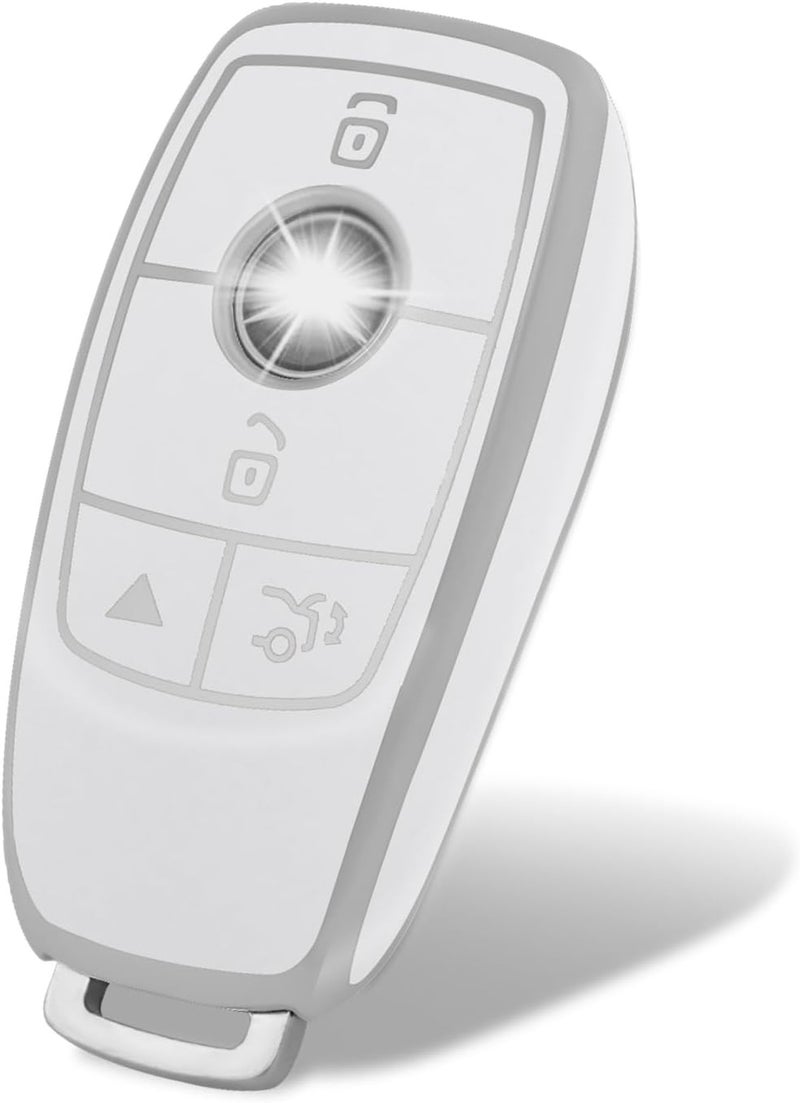 WORCAS 3/4 Button Key Fob Cover for Mercedes Benz - Image 1