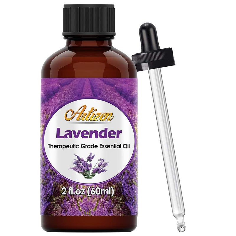 Artizen 2oz Oils - Lavender Essential Oil - 2 Fluid Ounces - Image 1