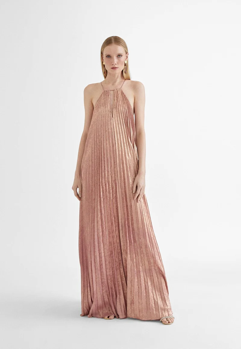 Lola Casademunt Long pleated dress