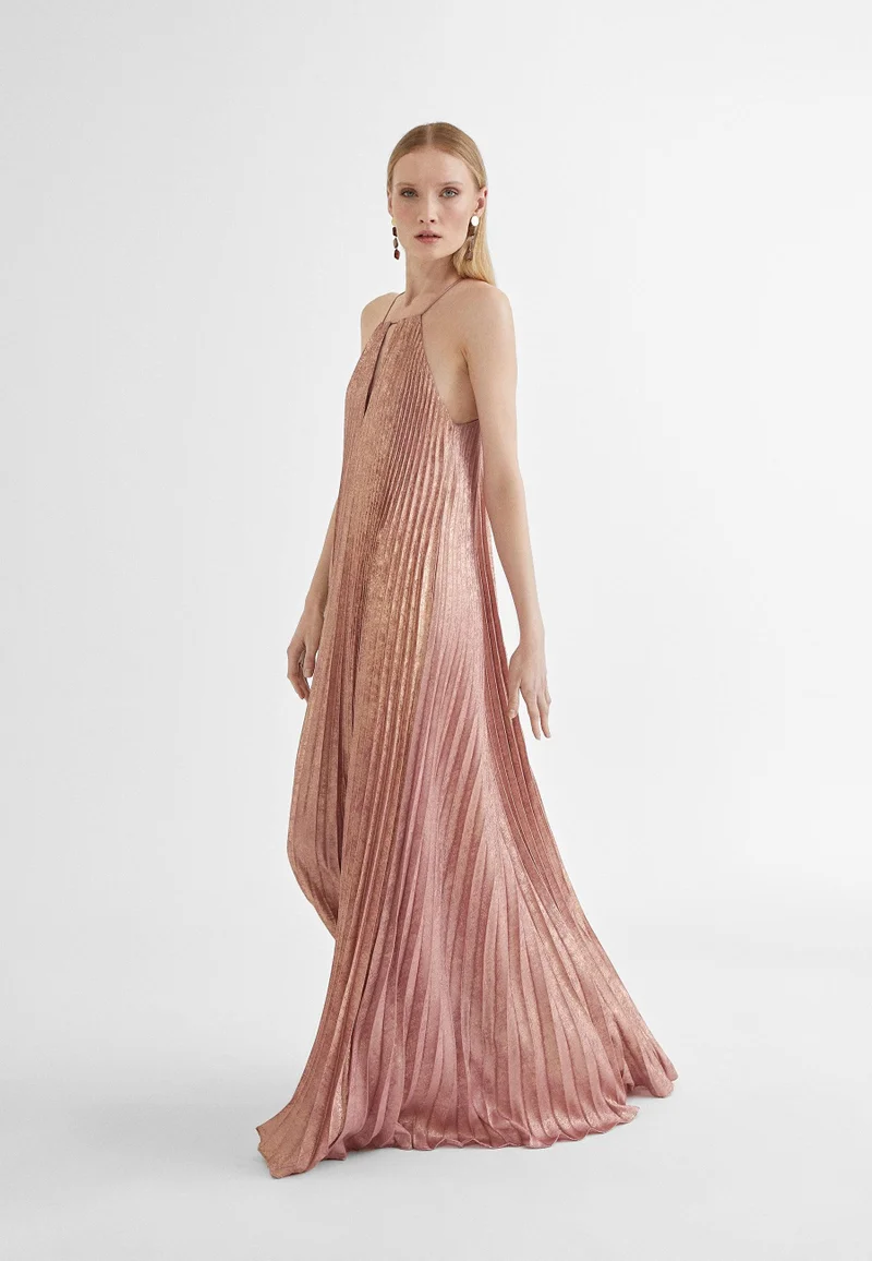 Lola Casademunt Long pleated dress