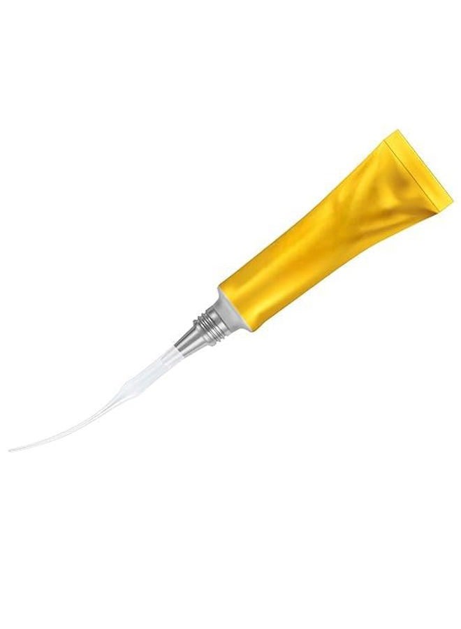 Hsei Glue Micro-Tips Plastic Glue Bottle Tips Glue Extender Precision Applicator for Crafting, Lab Dispensing, Adhesive Dispensers (200 Pcs) - Image 3