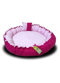 Circular bed for cats and dogs Rose and fuchia - pzsku/Z80ABFDD5B4665E48688AZ/45/_/1740079018/1ad638db-2649-40ca-af67-1b2a46df0a26