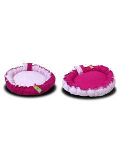 Circular bed for cats and dogs Rose and fuchia - pzsku/Z80ABFDD5B4665E48688AZ/45/_/1740079039/5d284440-9434-4fac-8a45-61da3149e3c4