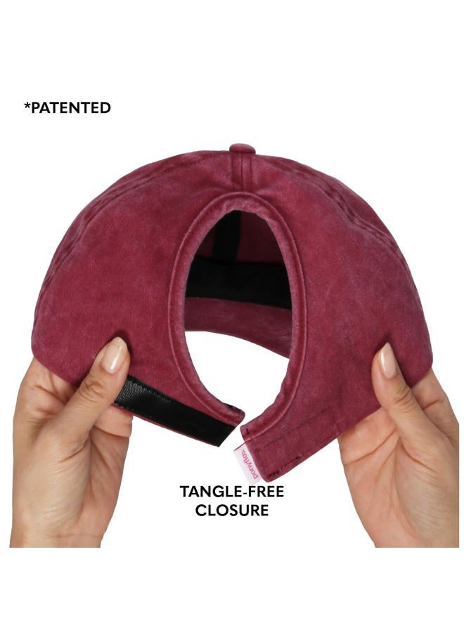 Ponyflo Cotton Ponytail Hat - Ponytail Caps for Women, Designed for All Hair Types - Image 4
