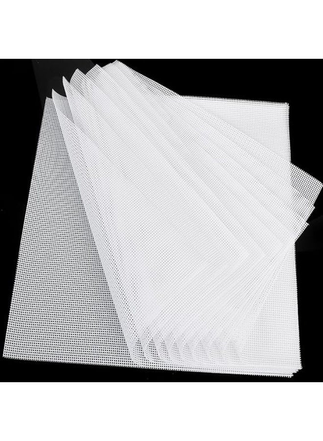 Kispog 10 Pcs/Sets Silicone Dehydrator Sheets for Food Dehydrator & Freeze Dryer, 14x14 in - Image 1