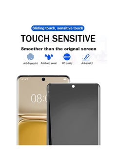 RINCO 2Pcs Privacy Screen Protector Compatible with Vivo V30/V30 Pro/V29/V29 Pro/V27/V27 Pro/, Soft TPU Hydrogel Protective Film [Not Tempered Glass][High Sensitivity][Anti-spy]  - Image 2