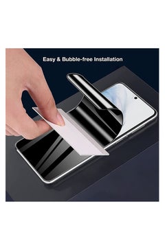 RINCO 2Pcs Privacy Screen Protector Compatible with Vivo V30/V30 Pro/V29/V29 Pro/V27/V27 Pro/, Soft TPU Hydrogel Protective Film [Not Tempered Glass][High Sensitivity][Anti-spy]  - Image 5