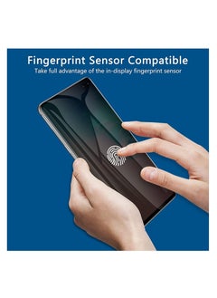 RINCO 2Pcs Privacy Screen Protector Compatible with Vivo V30/V30 Pro/V29/V29 Pro/V27/V27 Pro/, Soft TPU Hydrogel Protective Film [Not Tempered Glass][High Sensitivity][Anti-spy]  - Image 4
