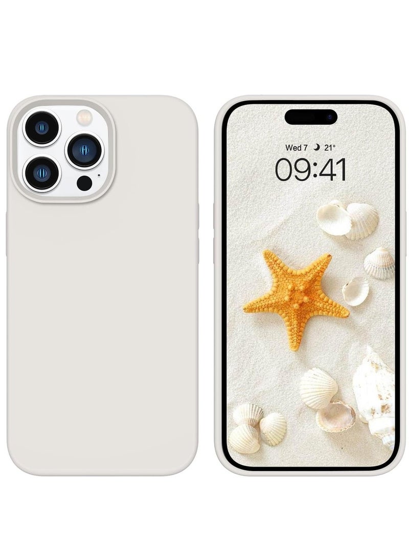 Raxoom Soft Silicone Rubber Bumper Microfiber Lining Hard Back iPhone 15 Pro Back Cover Shockproof Protective Case Cover, Anti-Scratch, Dustproof, Premium Quality, Slim-Fit - Image 5