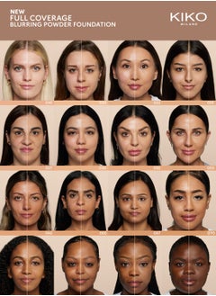 KIKO MILANO Full Coverage Blurring Powder Foundation - 022 - Marble  - Image 4