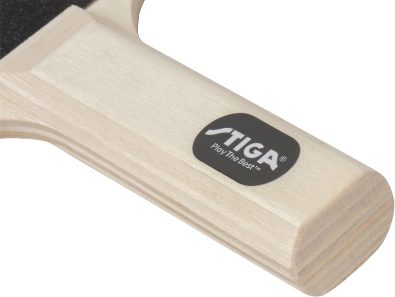 Stiga Nitro Performance Ping Pong Paddle - 6-ply Light Blade - 2mm Premium Sponge – Flared Handle for Exceptional Grip - Performance Table Tennis Racket for Serious Play - Image 4