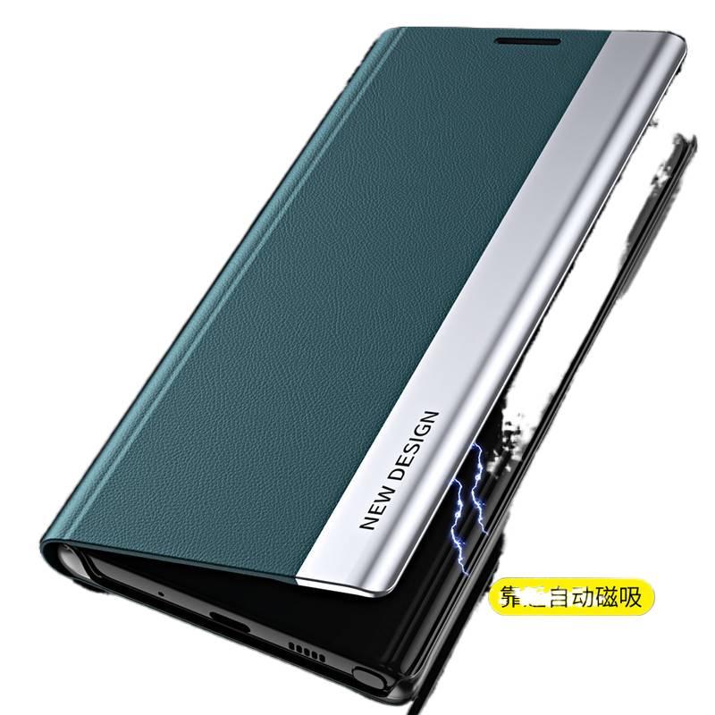 غطاء MagSafe بPlastic لـ Samsung Galaxy S24 Ultra مع حامل قائم ومقاوم لبصمات الأصابع مع مقاوم للصدمات مع مغناطيس قوي مع حماية من السقوط باللون أحمر مغناطيسي بوظيفة حامل من البلاست. - Image 4