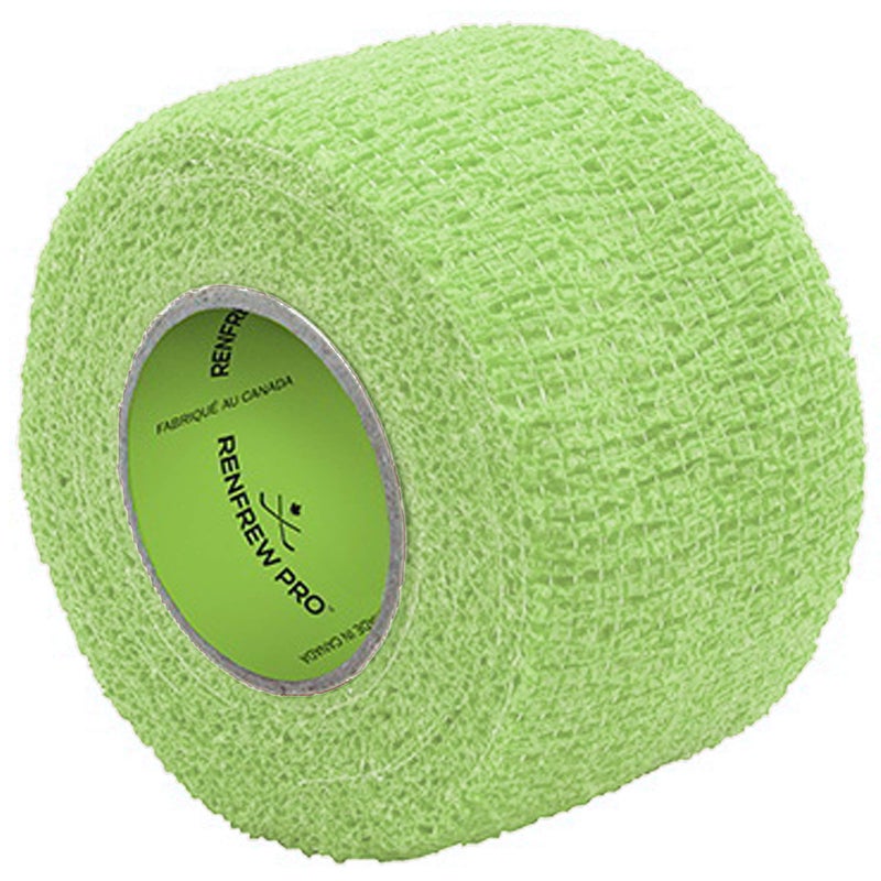 Renfrew Stretchrap Grip Tape Scapa Hockey Stick, 1 Roll (1.5"/6yds, Lime Green) - Image 2