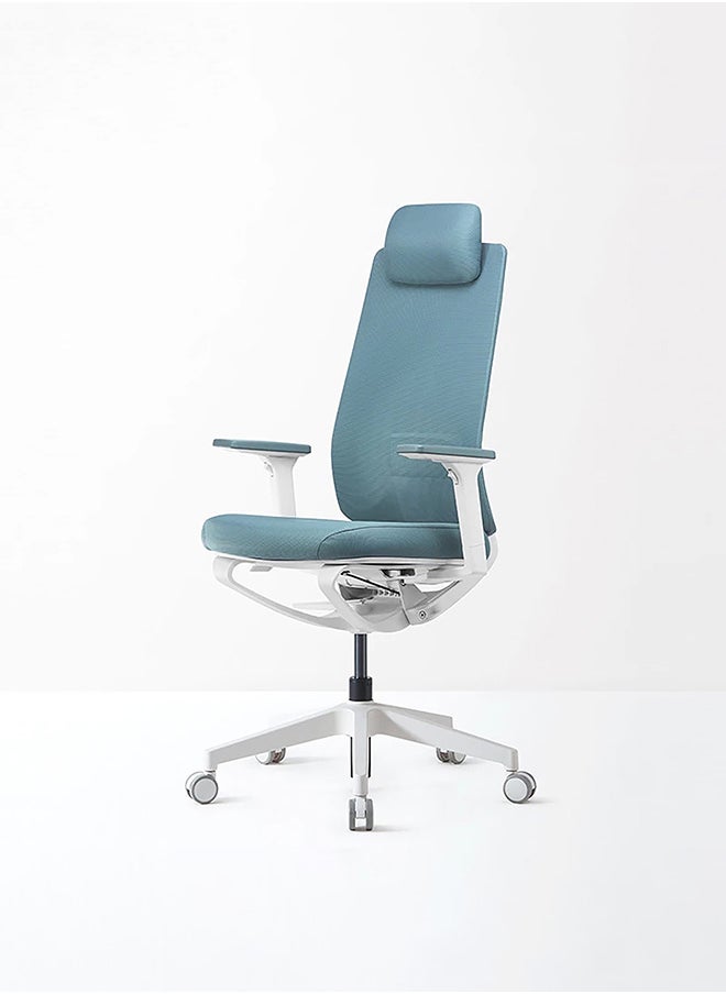 BACK COMFORT - Full Support Ergonomic Office Chair | Flexible Back Support and Adjustable Neck Rest | Breathable Double Mesh Fabric - Image 1