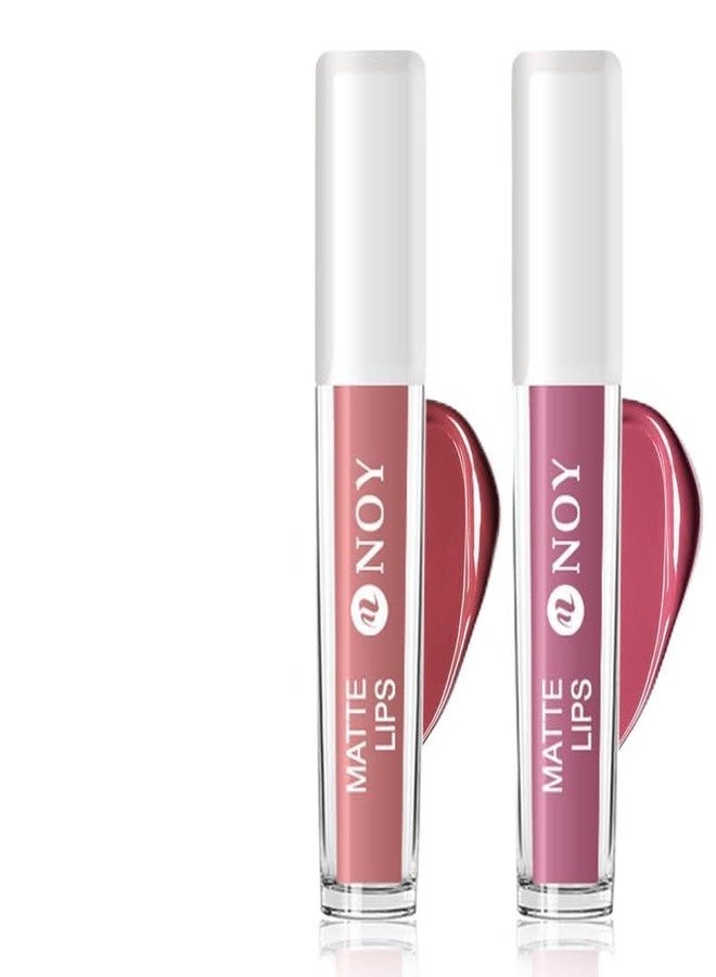 نوي أحمر شفاه نوي فيلفيت نيود بليس: ألوان نيود مطفية غنية بالأصباغ بنسبة 100%، مثالية لأي إطلالة، متوفرة باللونين النيود والوردي النيود (عبوتان) #WC105 - Image 1